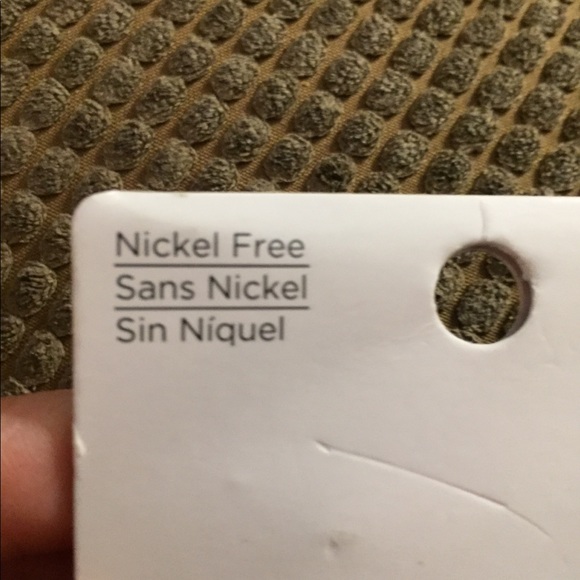 New Brown Sideways Natural Stone Pendant Connector - Picture 7 of 11